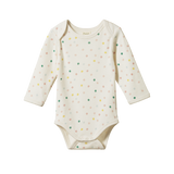 Nature Baby Cotton L/S Bodysuit - Flora Print