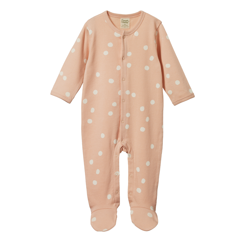 Nature Baby Cotton Stretch & Grow - Speckle Blossom Print