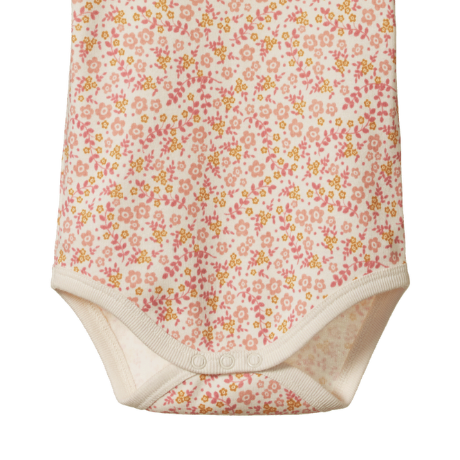 Nature Baby S/S Bodysuit - Daisy Belle